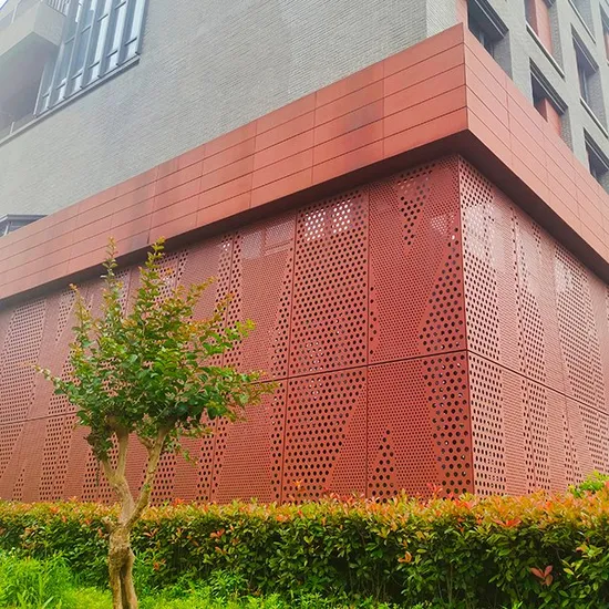 Perforated Aluminum Panels Solid Aluminium Panel for Railing Gymnasium